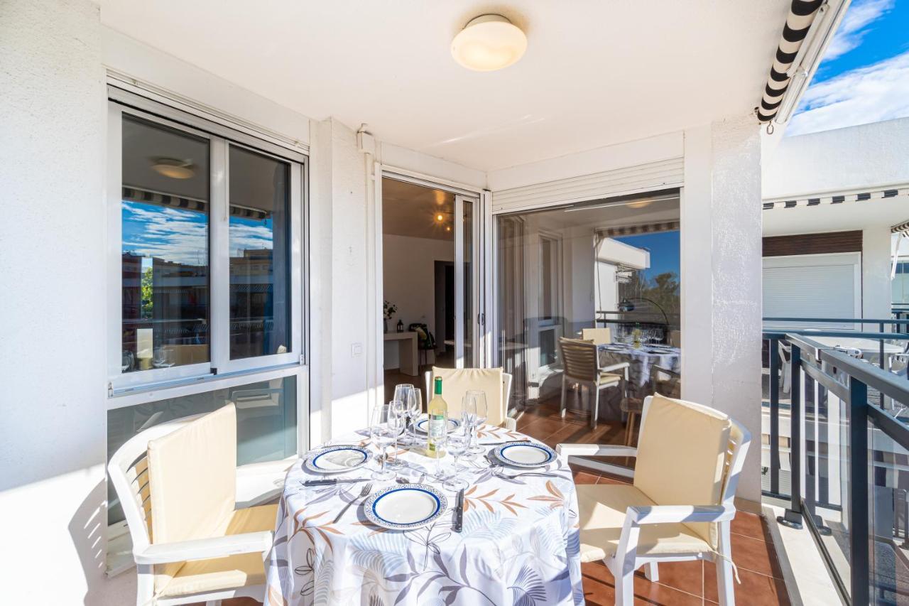 Salou Vista Al Mar Con Parking - 4 Ambientes Daire Dış mekan fotoğraf
